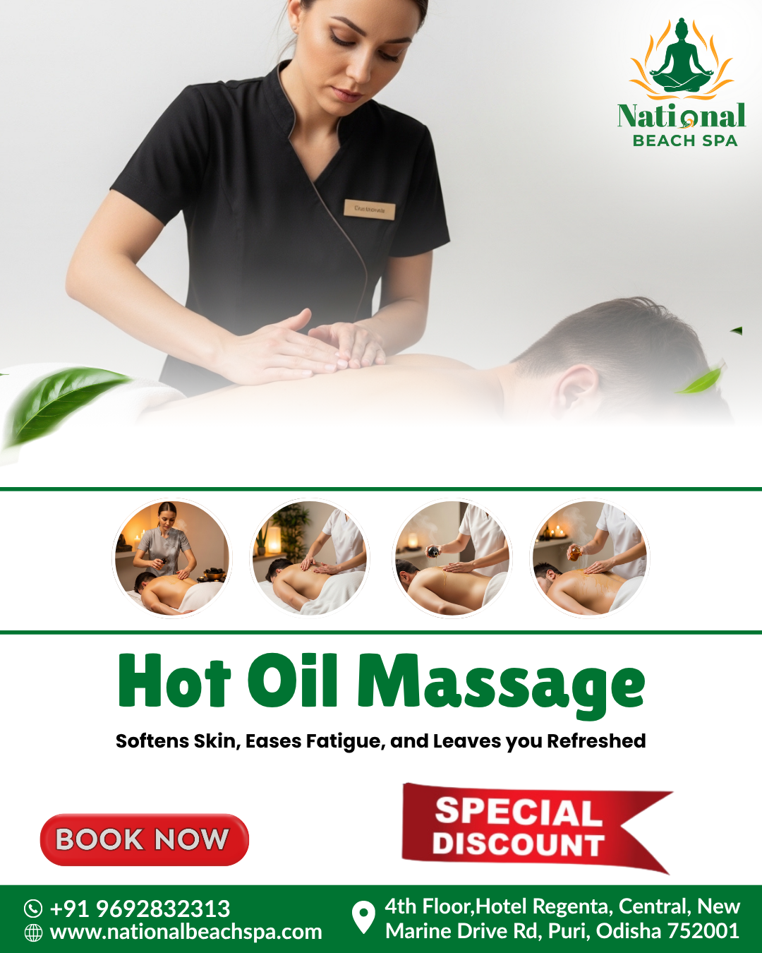 Hot Oil Massage